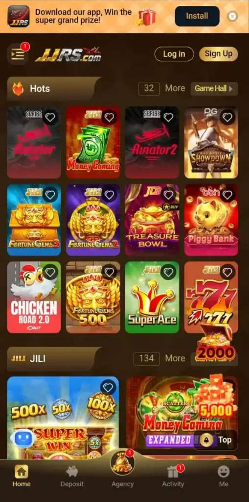 JJRS Game Download: Real Earnings Cash App or IOS & Android