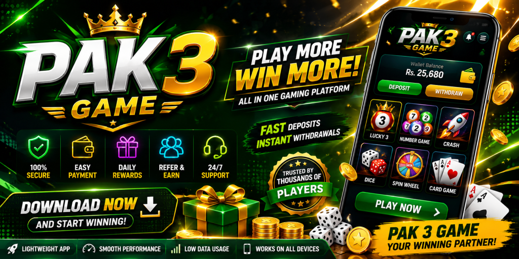 PAK 3 Game Download (Official Game App) For Android