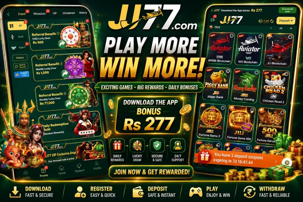 Jj77 Game Download (Official APK ) for Free in Pakistan 2026