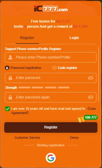 IC777 Game – Download APK, Features, Registration & Guide