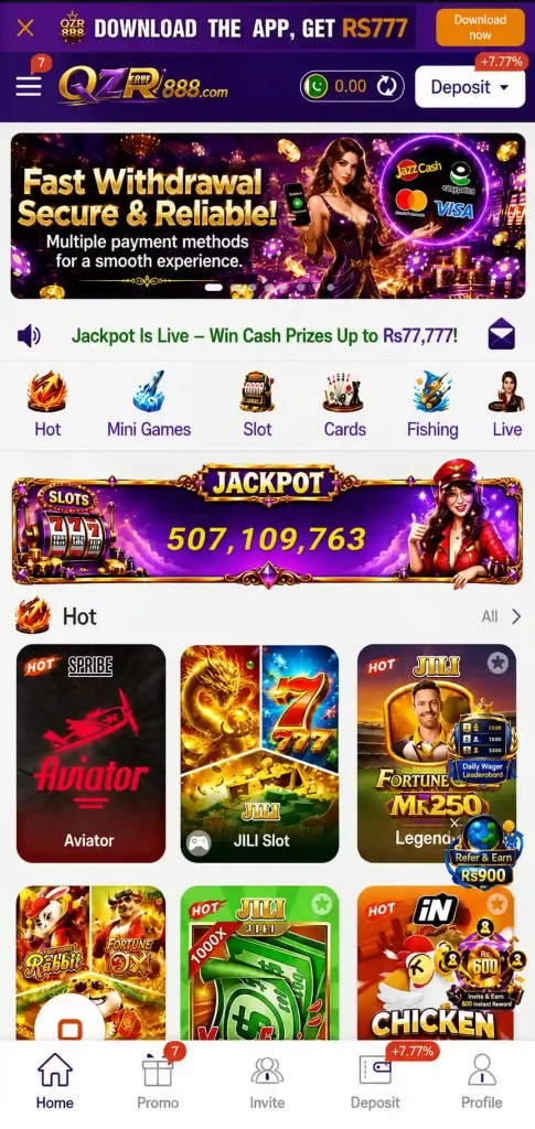 QZR888 Game – Complete Guide for Android Users in Pakistan